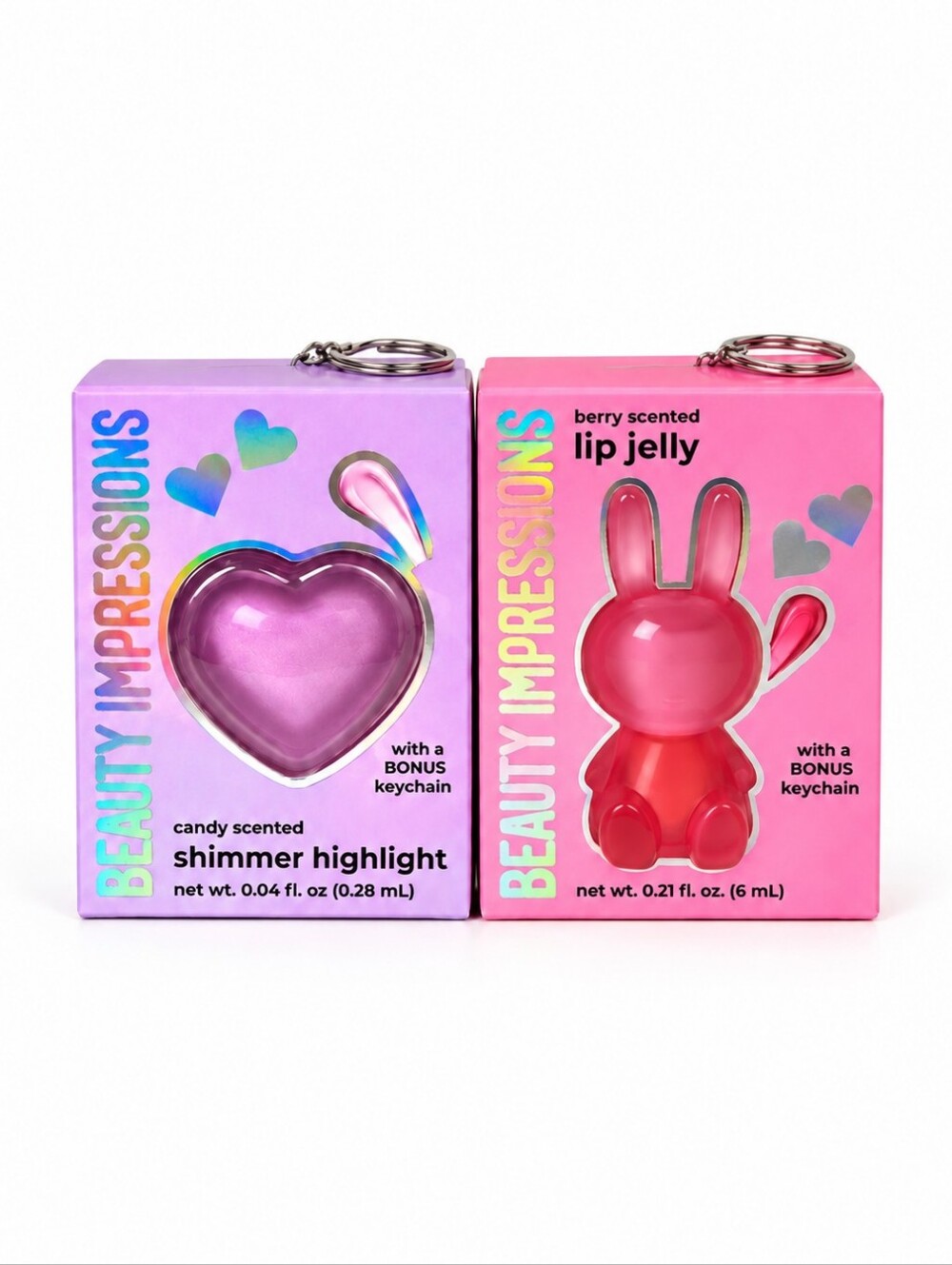 Cute Curated Beauty Duo Berry Scented Lip Jelly & Candy Scented Highlighght